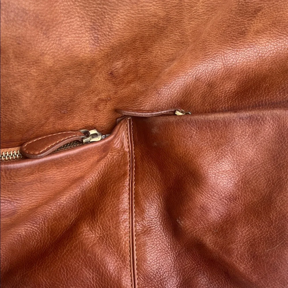 Brown Leather Tote Bag - Picture 2 of 16
